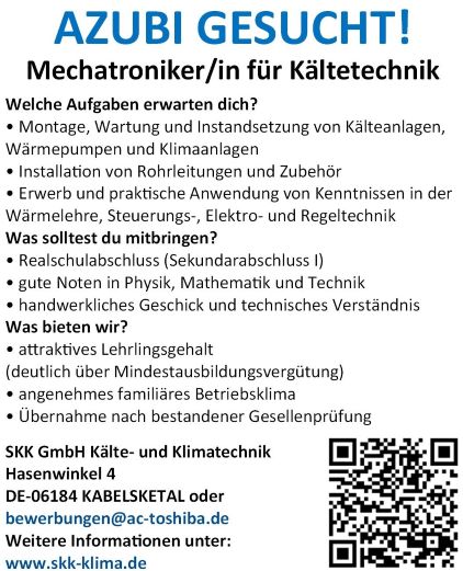 Stellenausschreibung