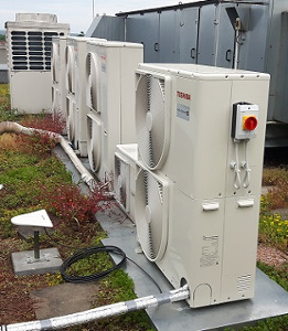 Außengeräte Arztpraxen Händelhaus Karree in Halle